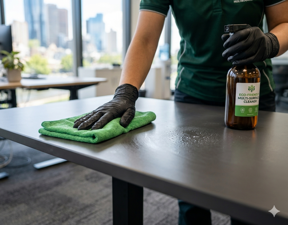 Professional office cleaner Melbourne — Golden Star police-checked staff
