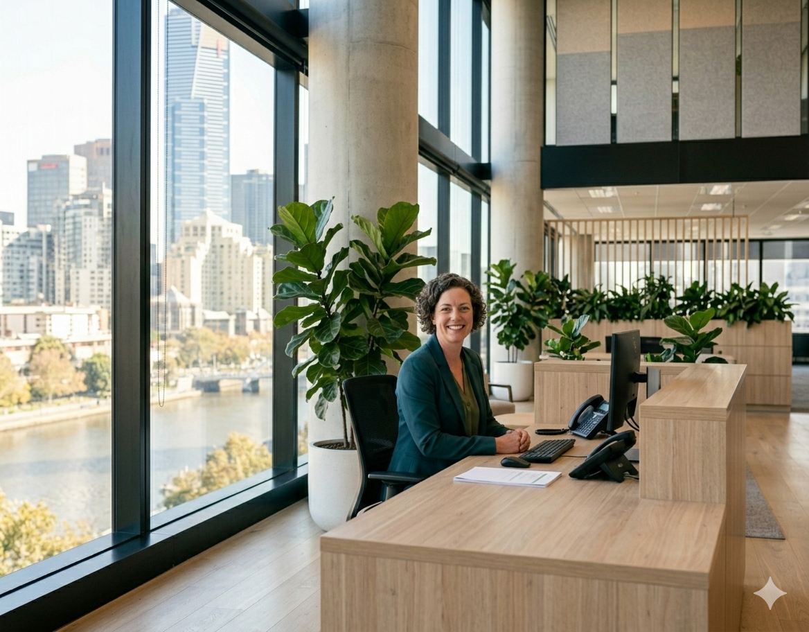 Real estate office cleaning Melbourne — agency shopfront and display window cleaning